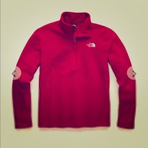 Men’s Red North Face Fleece